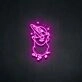 Saturn Statue Neon Sign for Space and Astronomy Lovers