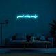 Good Vibes Only Neon Sign for Positive and Happy Spaces
