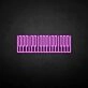 'Piano Key' neon sign
