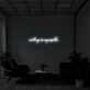 Nothing Is Impossible Serif Neon Sign for Inspirational Spaces