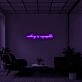 Nothing Is Impossible Serif Neon Sign for Inspirational Spaces