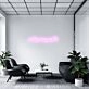 Nothing Is Impossible Serif Neon Sign for Inspirational Spaces