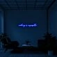 Nothing Is Impossible Serif Neon Sign for Inspirational Spaces