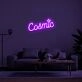 Cosmic Neon Sign for Space and Astronomy Lovers