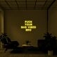 Bold Fuck Your Bad Vibes Bro Neon Sign for Playful Spaces
