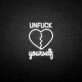 Customize 'Unfxxk yourself' neon sign