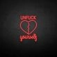 Customize 'Unfxxk yourself' neon sign
