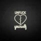 Customize 'Unfxxk yourself' neon sign