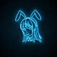 Mai Sakurajima Neon Sign for Anime Lovers
