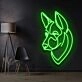 German Shepherd Neon Sign for Dog Lovers and Pet Spaces