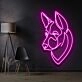 German Shepherd Neon Sign for Dog Lovers and Pet Spaces