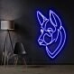 German Shepherd Neon Sign for Dog Lovers and Pet Spaces