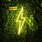 Lightning Bolt Neon Sign for Dynamic and Energetic Spaces