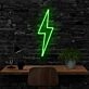 Lightning Bolt Neon Sign for Dynamic and Energetic Spaces