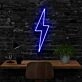 Lightning Bolt Neon Sign for Dynamic and Energetic Spaces