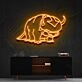 Appa Avatar Neon Sign for Anime and Animation Fans
