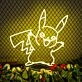 Pikachu Neon Sign for Anime Fans and Fun Spaces