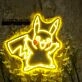 Pikachu Neon Sign for Anime Fans and Fun Spaces