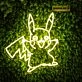 Pikachu Neon Sign for Anime Fans and Fun Spaces