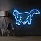 Ragdoll Cat Neon Sign for Cat Lovers and Pet Spaces