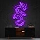 Blood Of The Dragons Neon Sign for Fantasy and Mythology Enthusiasts