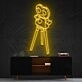 Camera Roll Neon Sign for Photography Enthusiasts