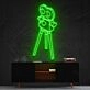 Camera Roll Neon Sign for Photography Enthusiasts