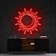 Sun Moon Neon Sign for Peaceful and Relaxing Spaces