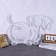 Dachshund Butt Neon Sign for Dog Lovers and Pet Spaces