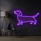 Dachshund Neon Sign for Dog Lovers and Pet Spaces