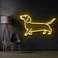 Dachshund Neon Sign for Dog Lovers and Pet Spaces