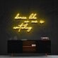 Dance Like No Ones Watching Neon Sign for Fun and Motivational Spaces