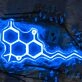 Thc Molecule Neon Sign for Science and Cannabis Enthusiasts