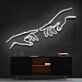 The Creation Of Adam Neon Sign for Art Lovers and Classic Decor