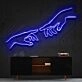 The Creation Of Adam Neon Sign for Art Lovers and Classic Decor