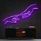 The Creation Of Adam Neon Sign for Art Lovers and Classic Decor