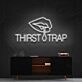 Thirst Trap Neon Sign for Bold and Playful Spaces