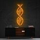 Dna Neon Sign for Science and Biology Enthusiasts