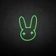 Rubbit 2' neon sign