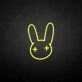 Rubbit 2' neon sign
