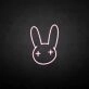 Rubbit 2' neon sign