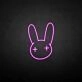 Rubbit 2' neon sign