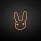 Rubbit 2' neon sign