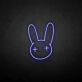 Rubbit 2' neon sign