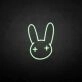 Rubbit 2' neon sign