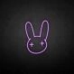 Rubbit 2' neon sign