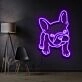 French Bulldog Puppy Neon Sign for Dog Lovers and Pet Spaces