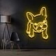 French Bulldog Puppy Neon Sign for Dog Lovers and Pet Spaces