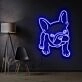 French Bulldog Puppy Neon Sign for Dog Lovers and Pet Spaces