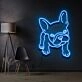 French Bulldog Puppy Neon Sign for Dog Lovers and Pet Spaces